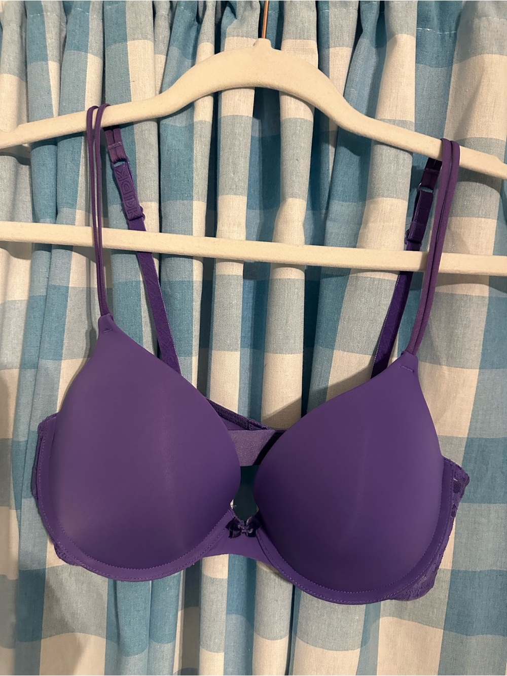 Dkny Smooth Purple T-Shirt Bra with Underwire